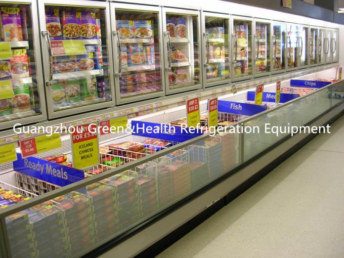 Congelatori 3000 * 1060 * 2000MM dell'esposizione del supermercato R134a/R22