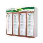Attrezzatura di refrigerazione di vetro della porta della bevanda del dispositivo di raffreddamento di alta qualità commerciale dell'esposizione