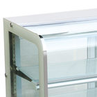 vetrina commerciale del congelatore dell'esposizione del dolce del portello scorrevole di 2M due strati