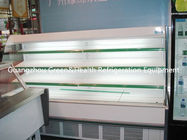Refrigeratori aperti dell'esposizione di Multideck della tenda verticale economizzatori d'energia per il negozio