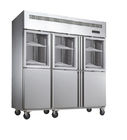 Congelatore verticale commerciale cucina/dell'hotel con il raffreddamento a aria