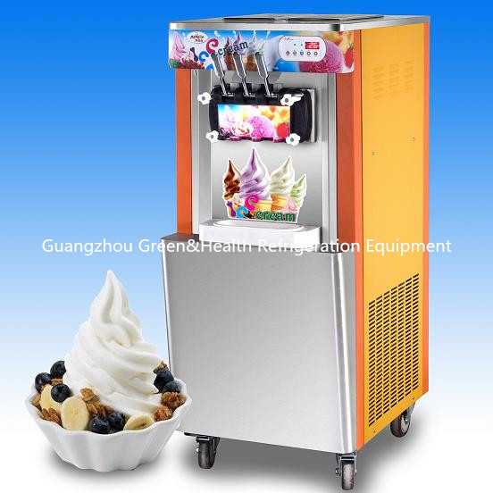 Gelato industriale a basso rumore che fa il CE delle macchine per la concessione congelata del yogurt