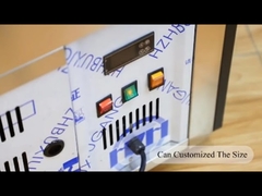 Green & Health Curved Glass Bakery Cake Display Freezer