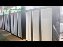 Dispositivo di raffreddamento dell'esposizione della bevanda/liquore del frigorifero della doppia porta del congelatore di frigorifero