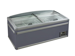 Green Health Commercial Island Freezer Supermercato Rifrigeratore Popsicles Freezer profondo