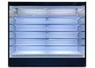La refrigerazione veloce Multideck commerciale visualizza Front Chiller Low Noise aperto