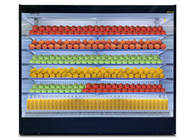 Refrigeratore aperto della multi piattaforma del frigorifero del supermercato per l'ortaggio da frutto dell'esposizione