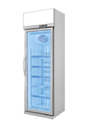 Acciaio rivestito di plastica del compressore uno della porta del congelatore dritto efficiente alto dell'esposizione