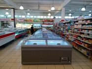 Automatico disgeli l'alta efficienza del refrigerante libero di CFC del congelatore dell'isola del supermercato
