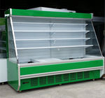 Refrigerante aperto R404/R22 del frigorifero dell'esposizione di Multideck del dispositivo di raffreddamento di tre scaffali