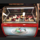 Contenitore per esposizione portatile del gelato dei ghiaccioli con il visualizzatore facoltativo gelato/dei vassoi