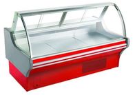 frigorifero dell'esposizione della ghiottoneria del dispositivo di raffreddamento dell'esposizione della carne bianca di 2m per il supermercato della macelleria