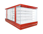 Il refrigeratore/frutta e Veg aperti all'aperto di Multideck del supermercato commerciale visualizzano il frigorifero