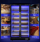 Frigorifero più fresco della porta del refrigeratore commerciale di vetro del vino per l'hotel di Antivari