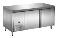 2 frigorifero di sotto commerciale delle porte/3 porte contro per il pollo con acciaio inossidabile