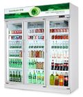 Dispositivo di raffreddamento commerciale dritto della bevanda per le bevande fredde/frigorifero esposizione di Pepsi con la porta di vetro