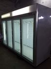 CE/congelatore di vetro porta di RoHS Greenhealth rispettoso dell'ambiente