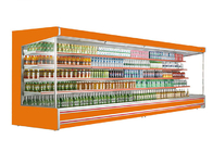 Frigorifero verticale dell'esposizione della bevanda del refrigeratore aperto commerciale di Multideck