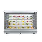 refrigeratore aperto di 2000L Multideck per la vetrina di verdure dell'esposizione del supermercato