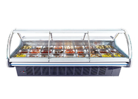 La ghiottoneria del Governo dell'alimento della grande capacità visualizza il colore di dimensione del frigorifero del congelatore su misura