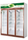 Stile di lusso di N della porta della bevanda del congelatore più fresco di vetro commerciale dell'esposizione