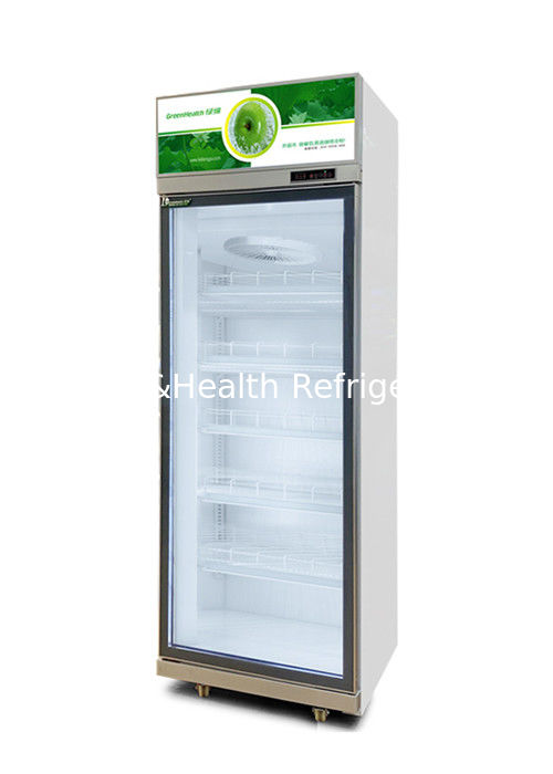 Cooler per bevande commerciali con porta tripla in vetro 1050W di potenza e 1530L di capacità per i supermercati