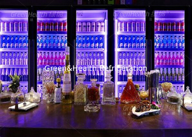 No Top Light Box 740L CCC Auto Defrost Frigo per bevande e vini