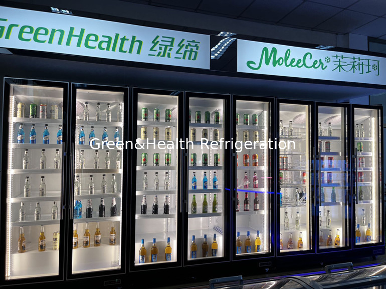 No Top Light Box 740L CCC Auto Defrost Frigo per bevande e vini