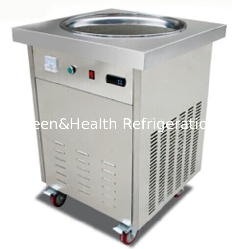 Macchina per gelato fritto veloce da 1,5kw con velocità di congelamento rapido e struttura in acciaio inossidabile 201