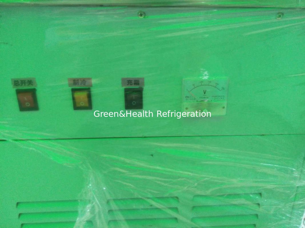 Macchina per gelato fritto veloce da 1,5kw con velocità di congelamento rapido e struttura in acciaio inossidabile 201