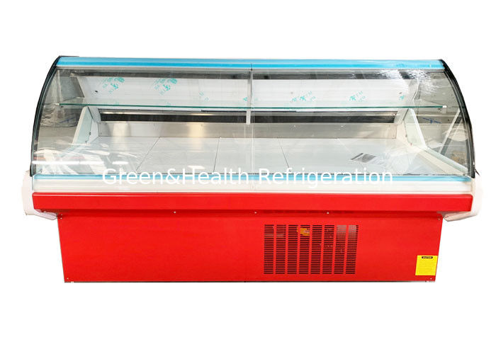 Frigorifero commerciale da 100 litri con porta frontale a vetro e illuminazione a LED 6500K