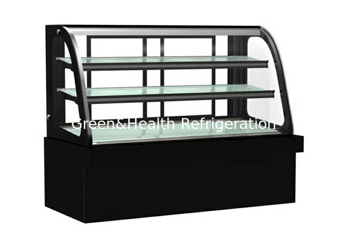 4 piedi quadrati Glass Cake Display Chiller Pasticceria Pasticceria Display Case