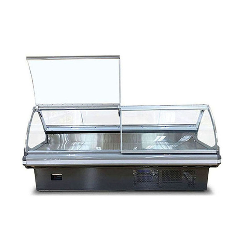 Commerciale fresco carne di pesce Display Chiller per la macelleria con 1,5 2 3m
