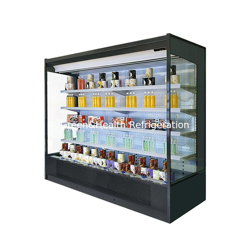 Spazi commerciali Multideck open chiller per mantenere i prodotti freschi e freschi