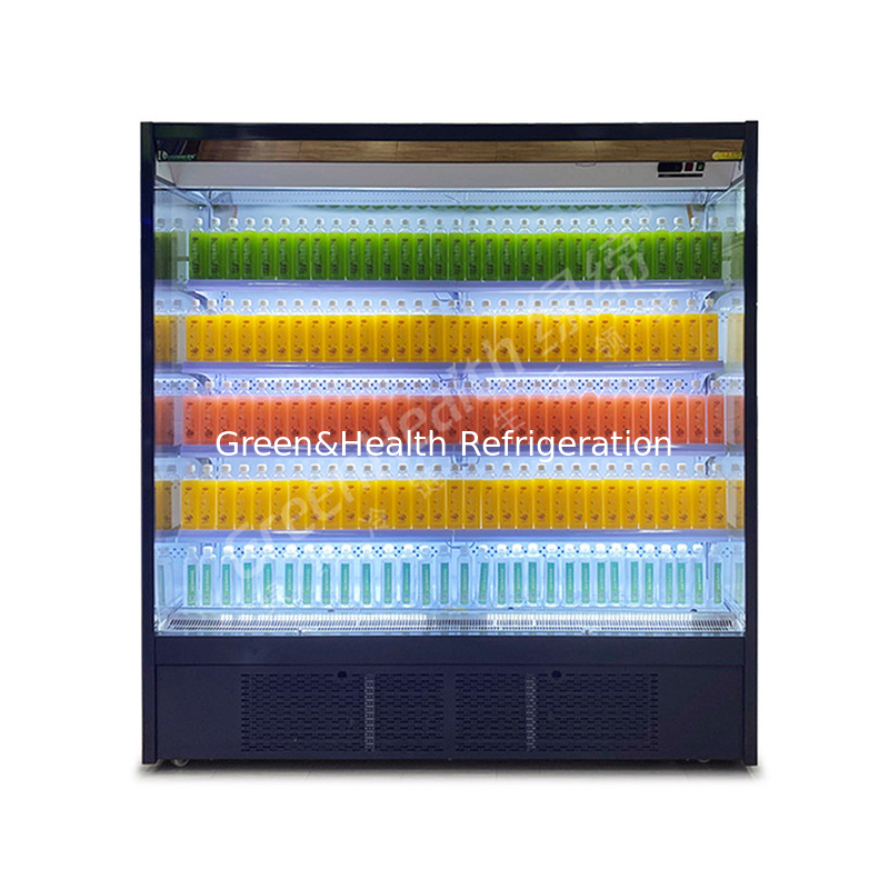 Spazi commerciali Multideck open chiller per mantenere i prodotti freschi e freschi