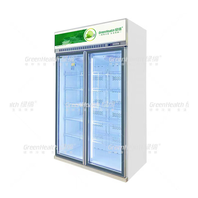 5 strati refrigeratore commerciale di bevande con controller digitale per la soluzione di raffreddamento del supermercato