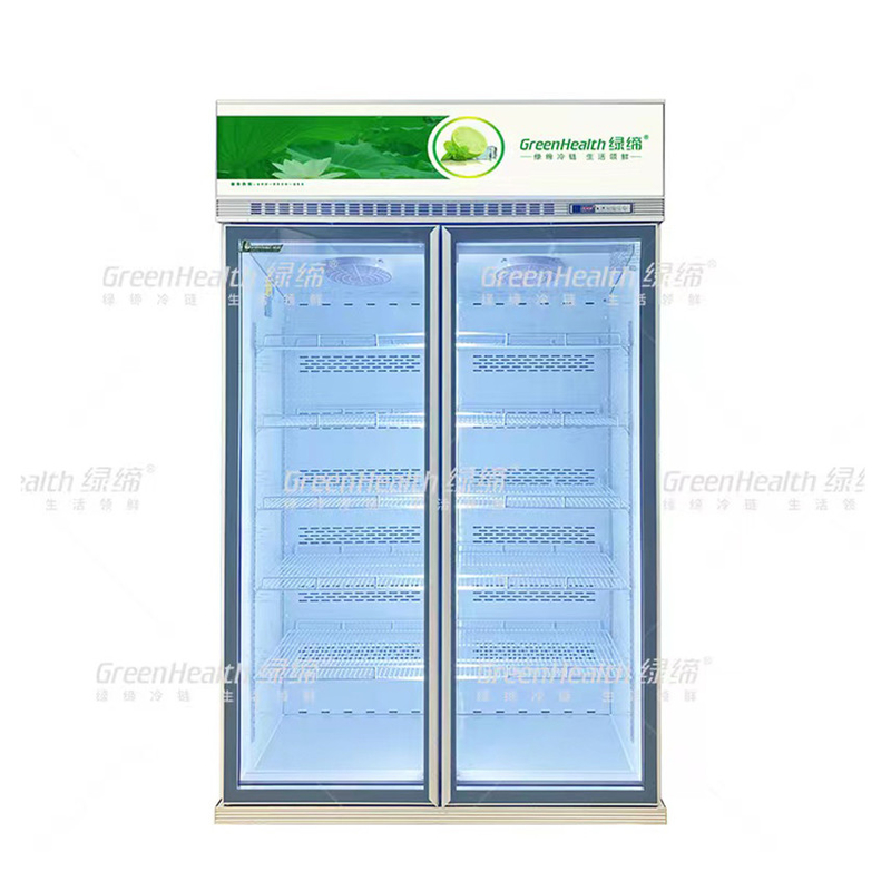 5 strati refrigeratore commerciale di bevande con controller digitale per la soluzione di raffreddamento del supermercato