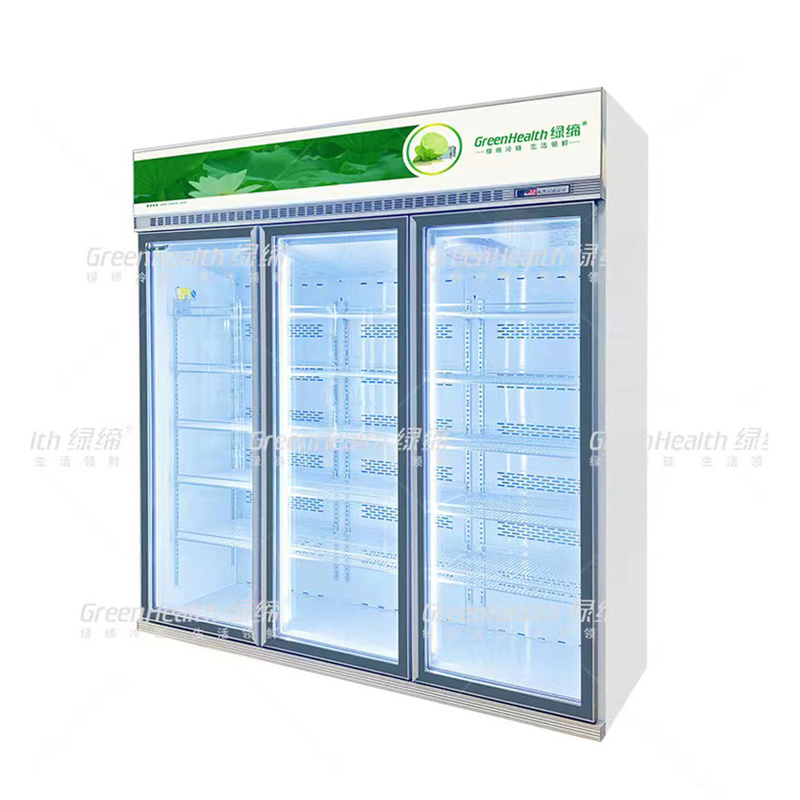 5 strati refrigeratore commerciale di bevande con controller digitale per la soluzione di raffreddamento del supermercato