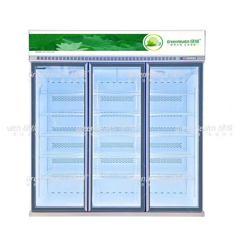 5 strati refrigeratore commerciale di bevande con controller digitale per la soluzione di raffreddamento del supermercato