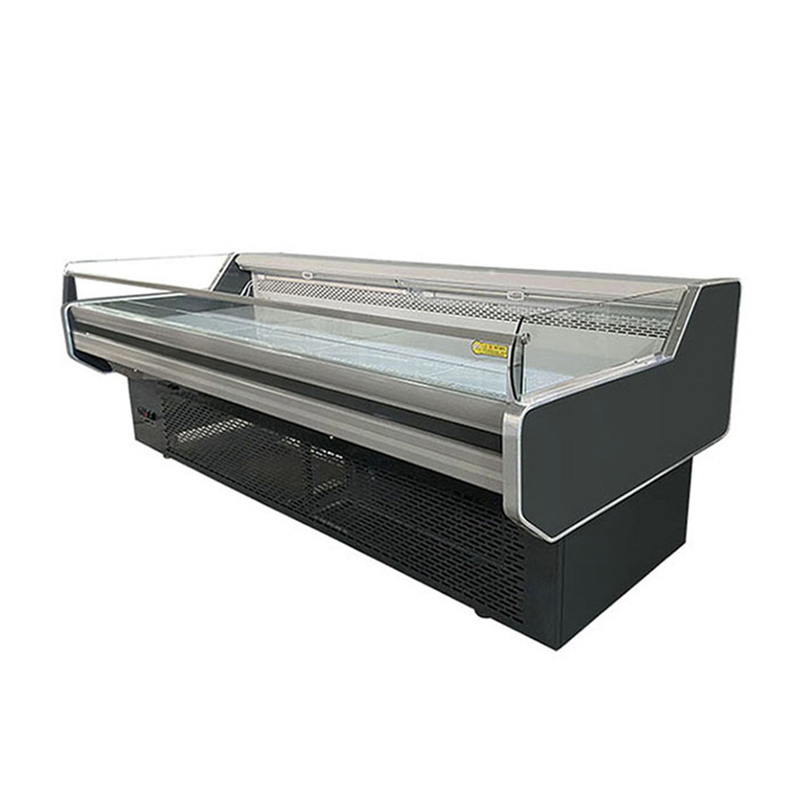 Grandi -2 ~ 8oC Mobile Portable Deli Carne Display frigorifero Freezer aperto