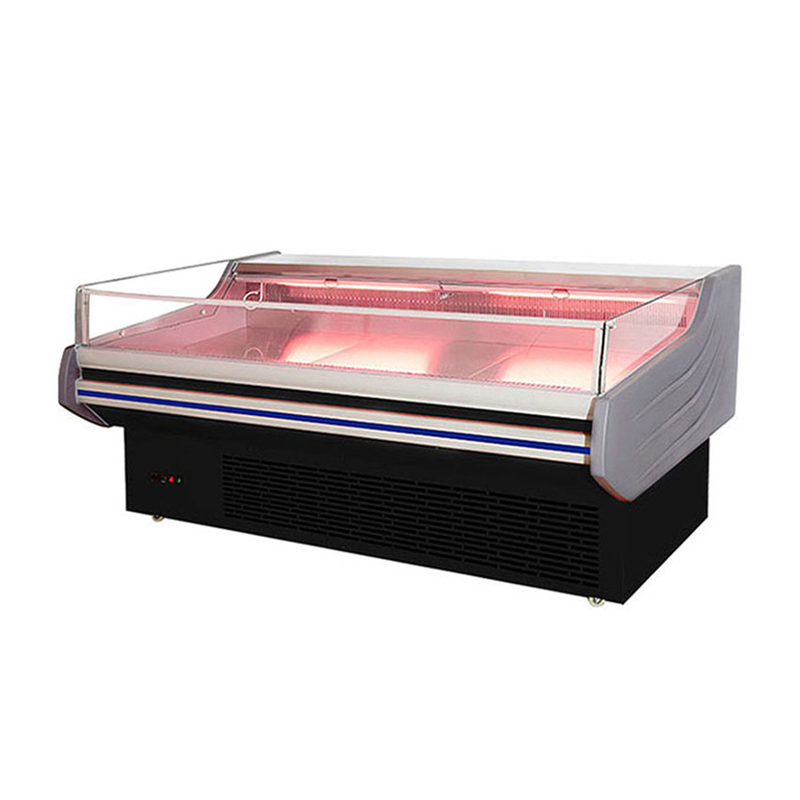 Grandi -2 ~ 8oC Mobile Portable Deli Carne Display frigorifero Freezer aperto