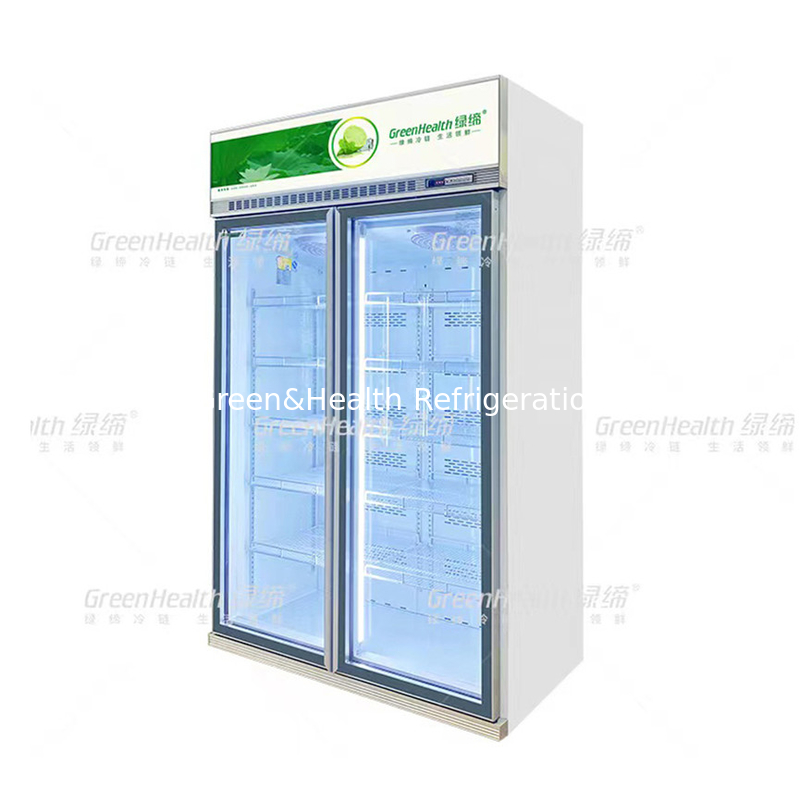 Supermercato avanzato personalizzato 5 strati frigorifero con ventilatore di raffreddamento e Cubigel Compressore Unità