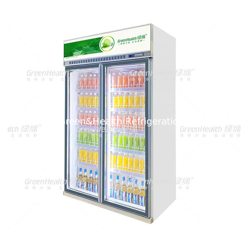 Supermercato avanzato personalizzato 5 strati frigorifero con ventilatore di raffreddamento e Cubigel Compressore Unità