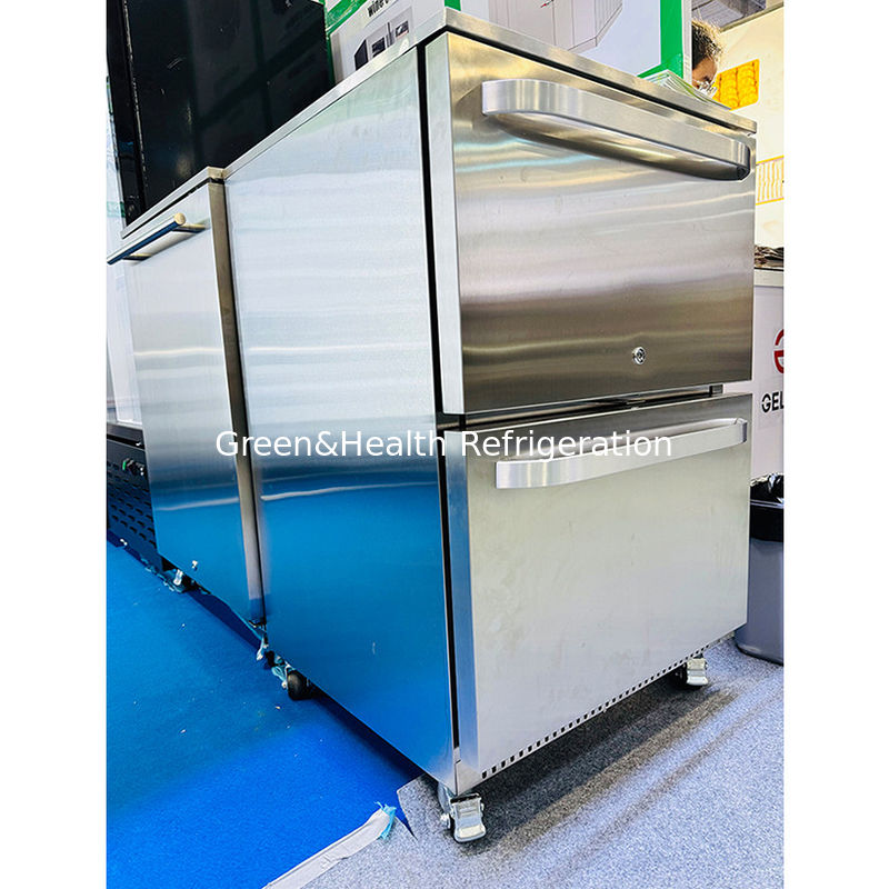 Certificato ETL 900L 100Bottiglie Porta di vetro piena Frigorifero per bevande Frigorifero esterno