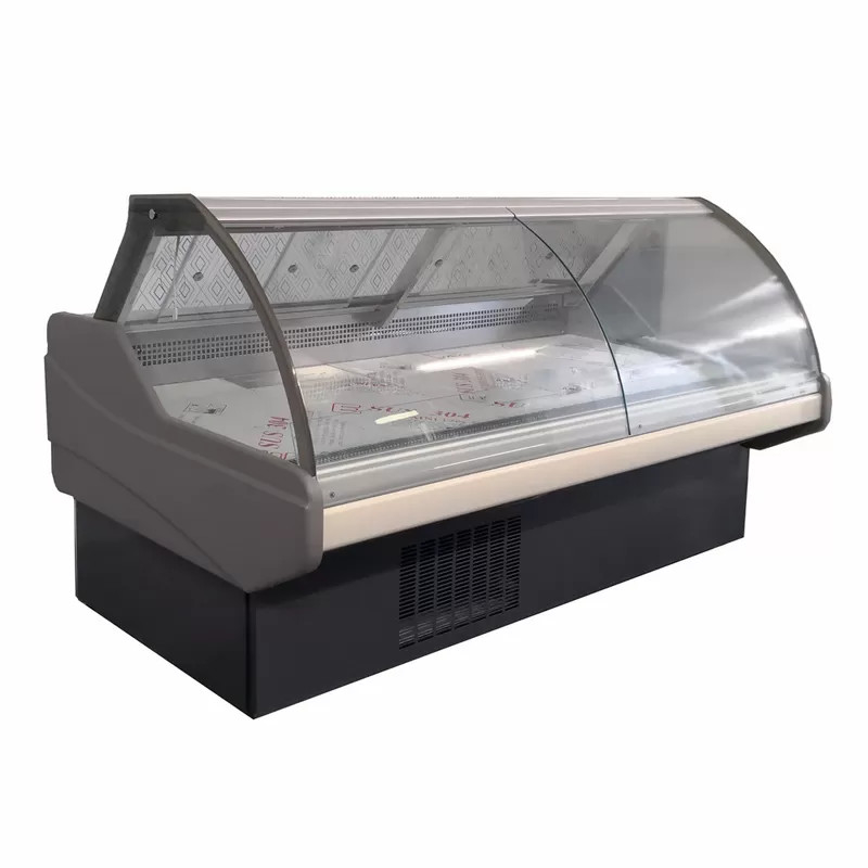 Sistema plug-in Display per rifornimenti frigorifero Display per carne Cassa per negozi