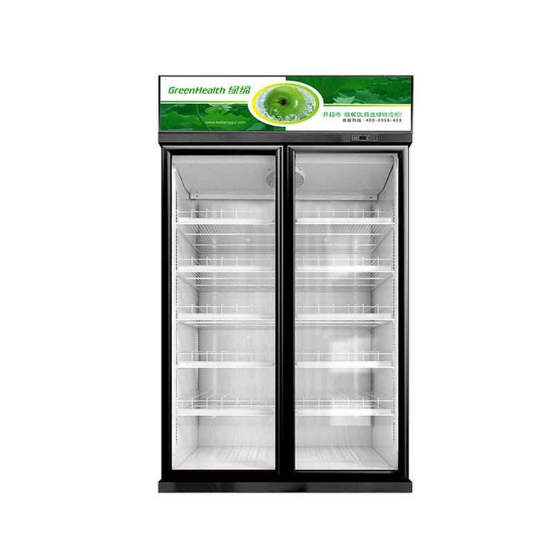 Single 2 3 4 porta refrigeratore per bevande commerciale per convenienza negozio di alimentari