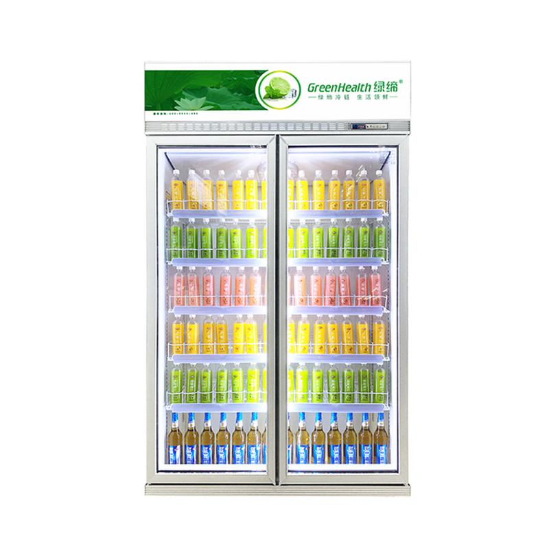 Single 2 3 4 porta refrigeratore per bevande commerciale per convenienza negozio di alimentari