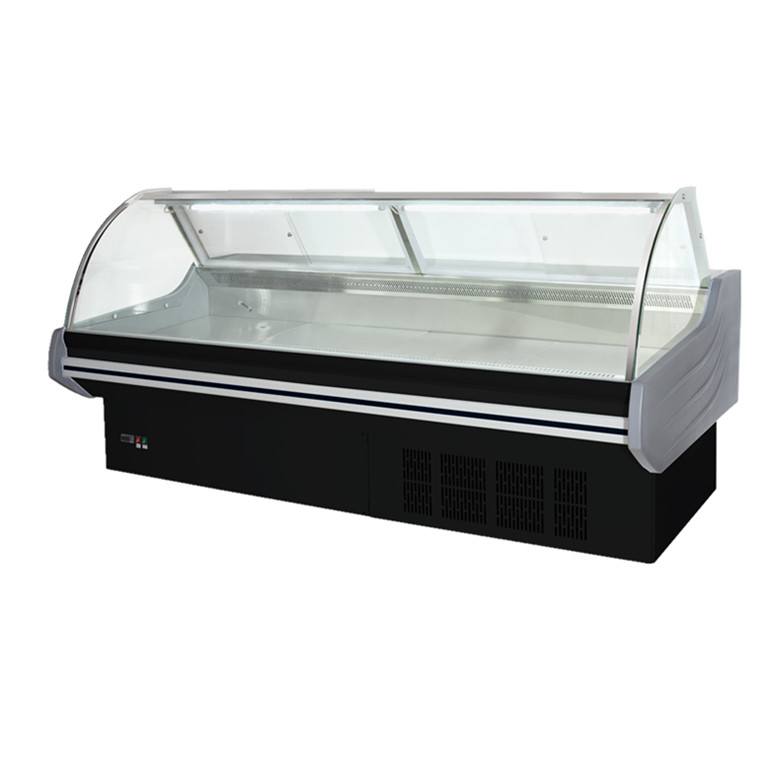 220/50hz Voltaggio Gas R404a Display di cibo cotto Vitrina Display Cabinet di carne