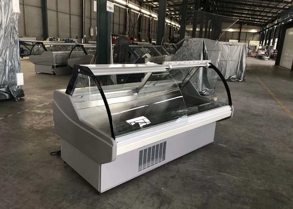Servizio di ristorazione di grande affluenza Deli Display Refrigeratore per la presentazione e la conservazione degli alimenti