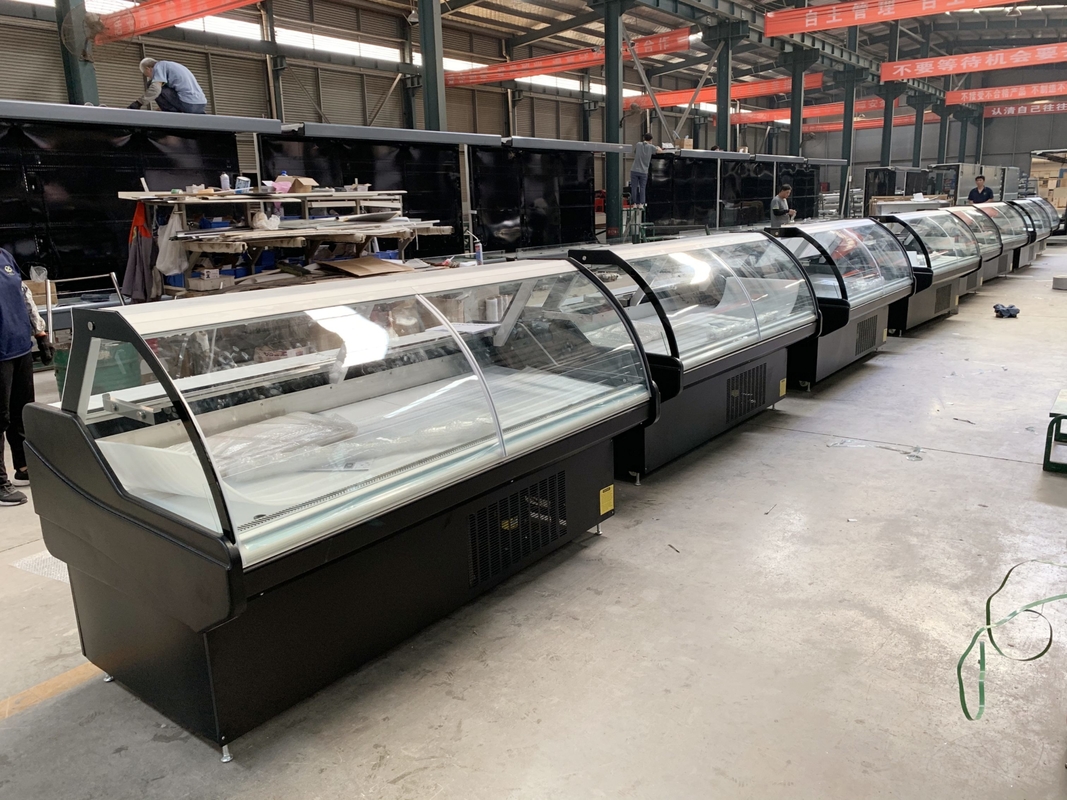 Servizio di ristorazione di grande affluenza Deli Display Refrigeratore per la presentazione e la conservazione degli alimenti